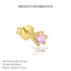 Wholesale Women's S925 Sterling Silver Heartshaped Zircon Earrings