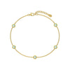 Wholesale Women's S925 Sterling Silver M?bius Geometric Style Bracelet With Zircon Opal And Electroplating Design
