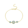 Wholesale Women's S925 Sterling Silver Microinlay Devil's Eye Bracelet