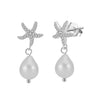 Wholesale Women's S925 Sterling Silver Natural Freshwater Pearl Baroque Jewelry