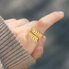 Wholesale Women's S925 Sterling Silver Open Flower Leaf Ring With Electroplating