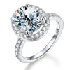 Wholesale Women's S925 Sterling Silver Open Set Ring With Geometric Design And Electroplating