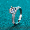 Wholesale Women's S925 Sterling Silver Ring Pt950 Goldplated With The Crown Pattern And Electroplating Treatment