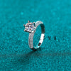 Wholesale Women's S925 Sterling Silver Ring Pt950 Goldplated With The Crown Pattern And Electroplating Treatment