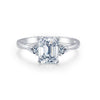 Wholesale Women's S925 Sterling Silver Ring With Zircon Geometric Style
