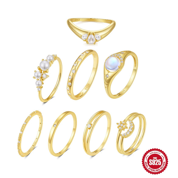 Wholesale Women's S925 Sterling Silver Simple Niche Design Geometric Line Diamond Wedding Engagement Ring