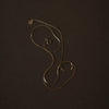 Wholesale Women's S925 Sterling Silver Snake Bone Chain 18K Gold Plated Animal Zodiac Pattern Polished Necklace