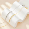 Wholesale Women's S925 Sterling Silver Square Zircon Geometric Bracelet Jewelry