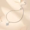 Wholesale Women's S925 Sterling Silver Star Patterned Electroplated Bracelet
