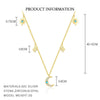 Wholesale Women's S925 Sterling Silver Star Shape Micropaved Zircon Earrings
