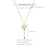 Wholesale Women's S925 Sterling Silver Sun Moon Star Cloud Planet Pendant Necklace With Water Drops Tassel And Electroplating Ochain
