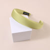 Wholesale Women's Satin Handmade Spring And Summer Candycolored Headband Hair Accessories