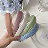 Wholesale Women's Satin Handmade Spring And Summer Candycolored Headband Hair Accessories