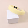Wholesale Women's Satin Handmade Spring And Summer Candycolored Headband Hair Accessories