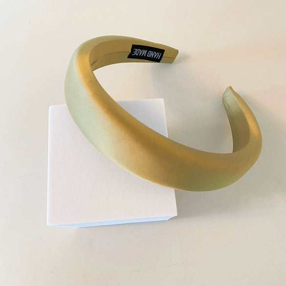 Wholesale Women's Satin Handmade Spring And Summer Candycolored Headband Hair Accessories