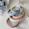 Wholesale Women's Satin Handmade Spring And Summer Candycolored Headband Hair Accessories