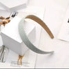 Wholesale Women's Satin Handmade Spring And Summer Candycolored Headband Hair Accessories