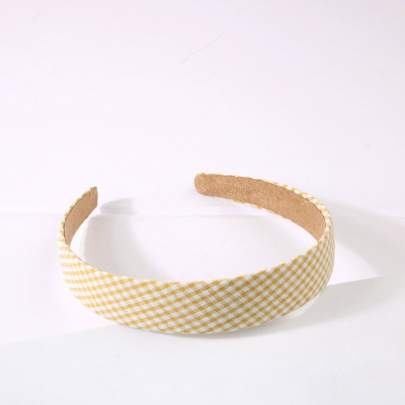 Wholesale Women's Satin Handmade Spring And Summer Candycolored Headband Hair Accessories