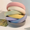 Wholesale Women's Satin Handmade Spring And Summer Candycolored Headband Hair Accessories
