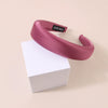 Wholesale Women's Satin Handmade Spring And Summer Candycolored Headband Hair Accessories