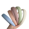 Wholesale Women's Satin Handmade Spring And Summer Candycolored Headband Hair Accessories