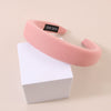 Wholesale Women's Satin Handmade Spring And Summer Candycolored Headband Hair Accessories