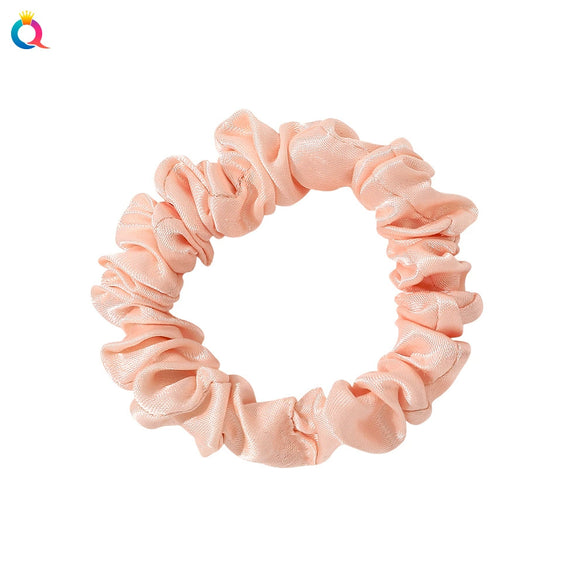 Wholesale Women's Satin Large Intestine Shape Hair Ring Manual Crafted