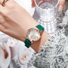 Wholesale Women's Silicone Alloy Watch With Round Dial And Pin Buckle Leisure Style
