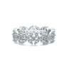 Wholesale Women's 925 Silver Clover Flower Ring With Artificial Diamond Seiko Design