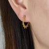 Wholesale Women's 925 Silver Geometric Earrings With Electroplating