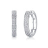 Wholesale Women's 925 Silver Geometric Firefly Light Earrings Set With Diamonds