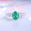 Wholesale Women's 925 Silver Geometric Minimalist Ring With Diamond Treatment