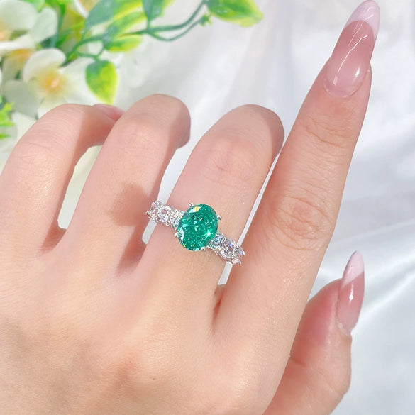 Wholesale Women's 925 Silver Geometric Minimalist Ring With Diamond Treatment