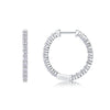 Wholesale Women's 925 Silver Geometric Moissanite Earrings Set With Diamonds