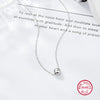 Wholesale Women's 925 Silver Geometric Niche Versatile Light Luxury Clavicle Chain Necklace With Electroplating
