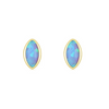 Wholesale Women's 925 Silver Geometric Simple Earrings Set With Precious Stones