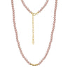 Wholesale Women's Silver Jewelry Geometric Light Luxury Minimalist Style Electroplated Necklace Bracelet Earrings With String Of Pearls Chain