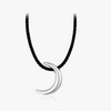 Wholesale Women's 925 Silver Moon Pendant Clavicle Chain With Electroplating Versatile And Minimalist Style