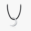 Wholesale Women's 925 Silver Moon Pendant Clavicle Chain With Electroplating Versatile And Minimalist Style