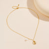 Wholesale Women's 925 Silver Natural Style Diamond Cross Chain Necklace With Pearl Shell Conch Pendant