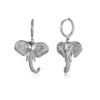 Wholesale Women's Silver Needle Copper Animal Zodiac Style Electroplated Earrings
