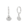 Wholesale Women's Silver Needle Copper Geometric Earrings With Electroplating And Exaggerated Texture