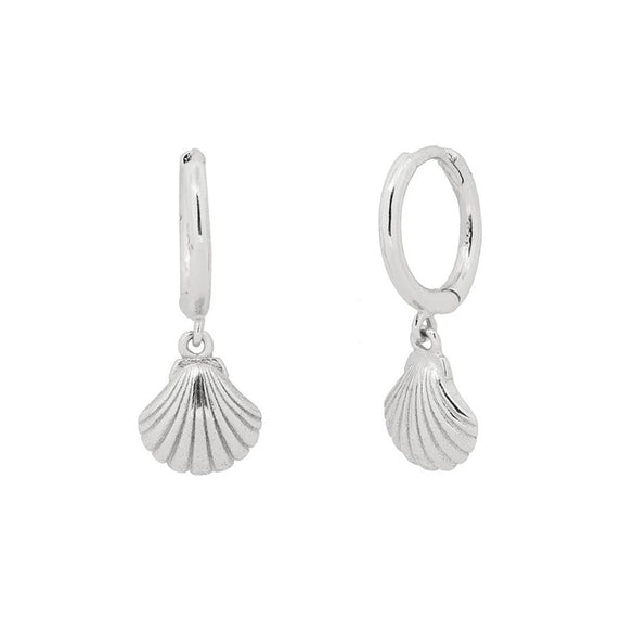 Wholesale Women's Silver Needle Copper Geometric Earrings With Electroplating And Exaggerated Texture