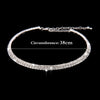 Wholesale Women's Silverplated Jewelry Set With Rhinestone Earrings Necklace And Bracelet In Love Water Drops Bell Pattern