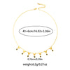 Wholesale Women's Simple Butterfly Zircon Pendant Clavicle Chain Titanium Steel Necklace With Bow Shape And Electroplating