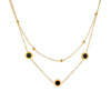 Wholesale Women's Simple Doublelayer Round Stainless Steel Anklet