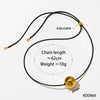 Wholesale Women's Simple Fashion Exaggerated Hollow Five Pointed Star And Heart Pendant Necklace With Wax Rope Chain Made Of Stainless Steel With Electroplating Treatment