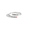 Wholesale Women's Simple Fashion Geometric 925 Sterling Silver Love Ring With Electroplating