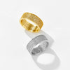 Wholesale Women's Simple Fashionable Ring With Electroplated Copper Material And Geometric Style