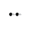 Wholesale Women's Simple Geometric Agate Inlaid 925 Sterling Silver Earrings